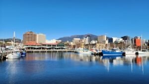 Hobart na Tasmânia no intercambio na Australia, imigracao na Australia e vistos para Australia